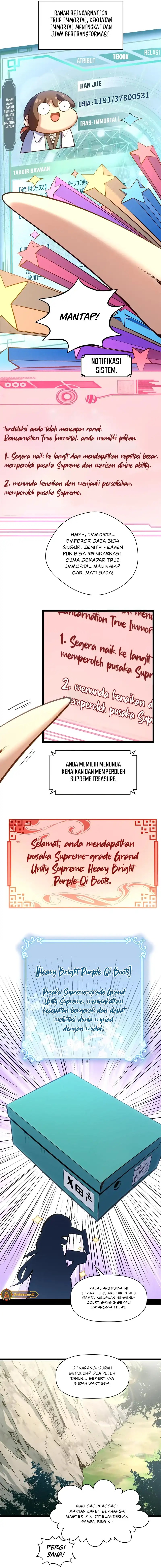 Top Tier Providence: Secretly Cultivate for a Thousand Years Chapter 229 Bahasa Indonesia