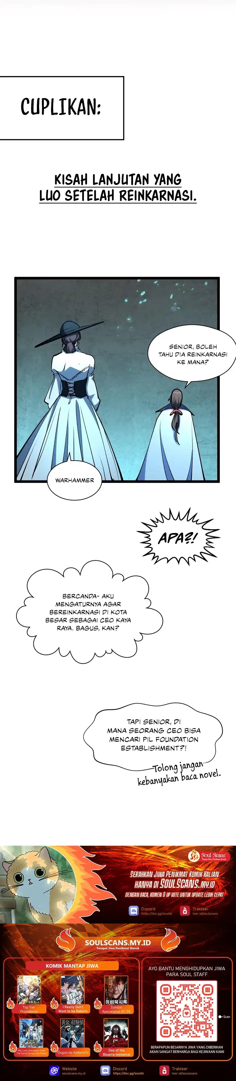 Top Tier Providence: Secretly Cultivate for a Thousand Years Chapter 229 Bahasa Indonesia