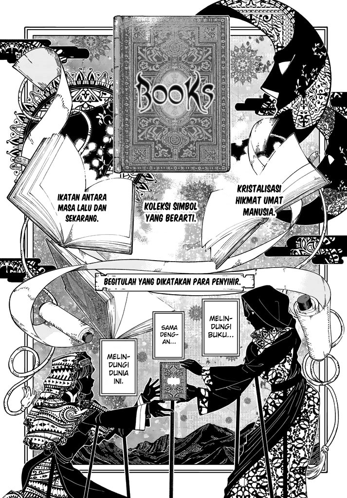 Toshokan no Daimajutsushi chapter 1