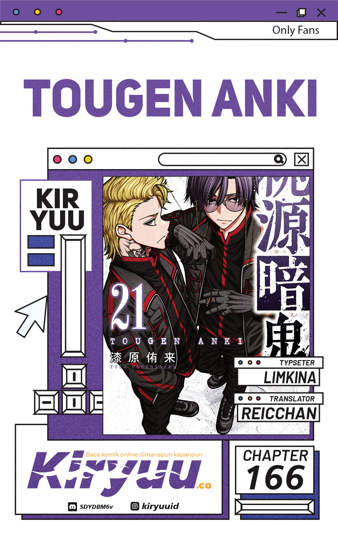 Tougen Anki chapter 166