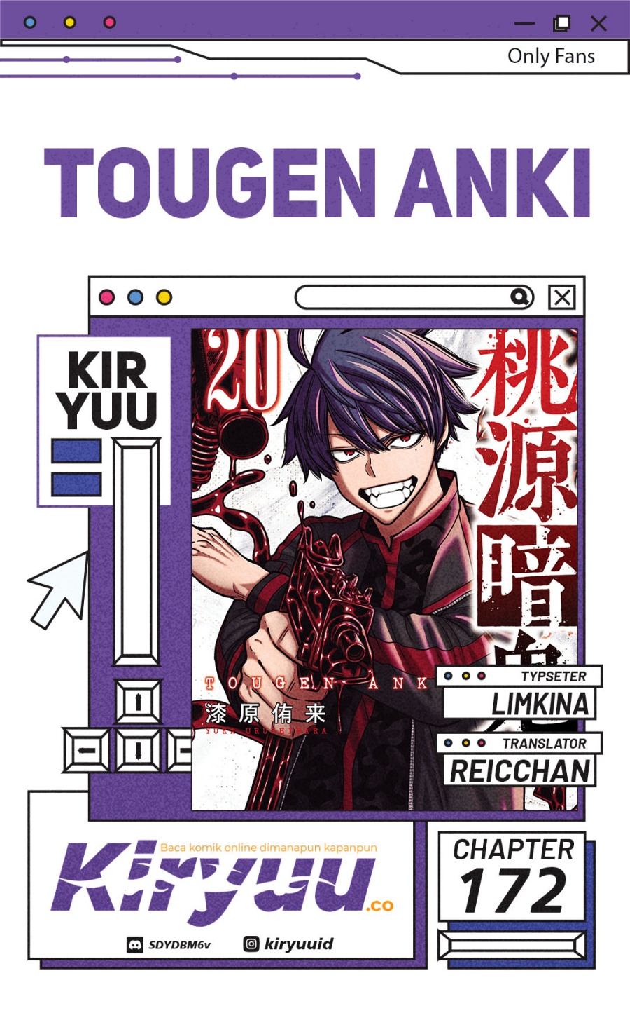 Tougen Anki Chapter 172 Bahasa Indonesia