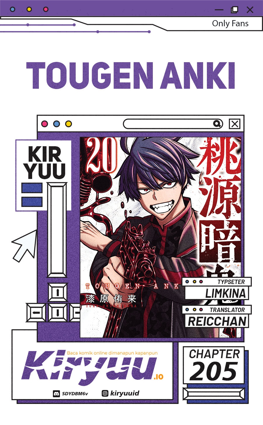 Tougen Anki Chapter 205 Bahasa Indonesia