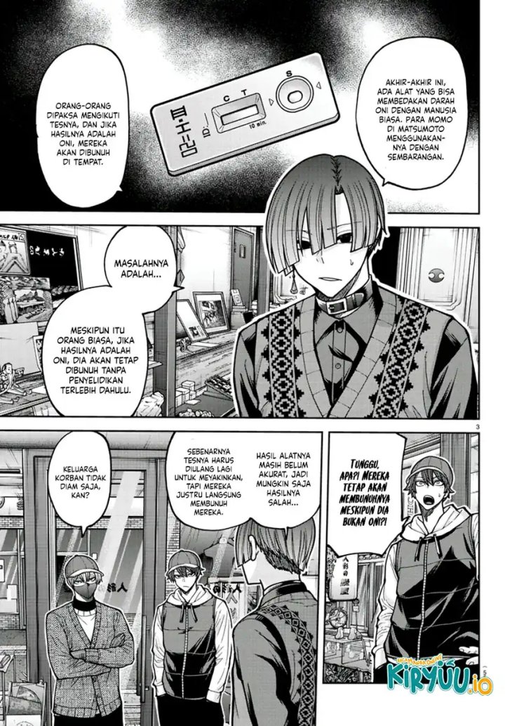 Tougen Anki Chapter 208 Bahasa Indonesia
