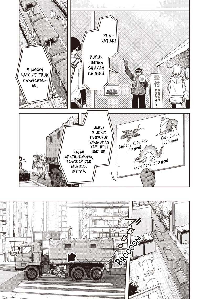 Toukyou KINOKO: Sekai Ranking 1-i no Komyu-ryoku Saijaku JK chapter 1