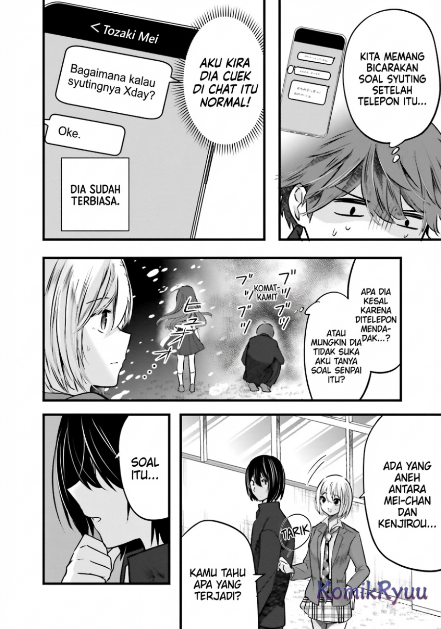 Tozaki-san wa Boku ni Dake Tsumetai Chapter 12 Bahasa Indonesia