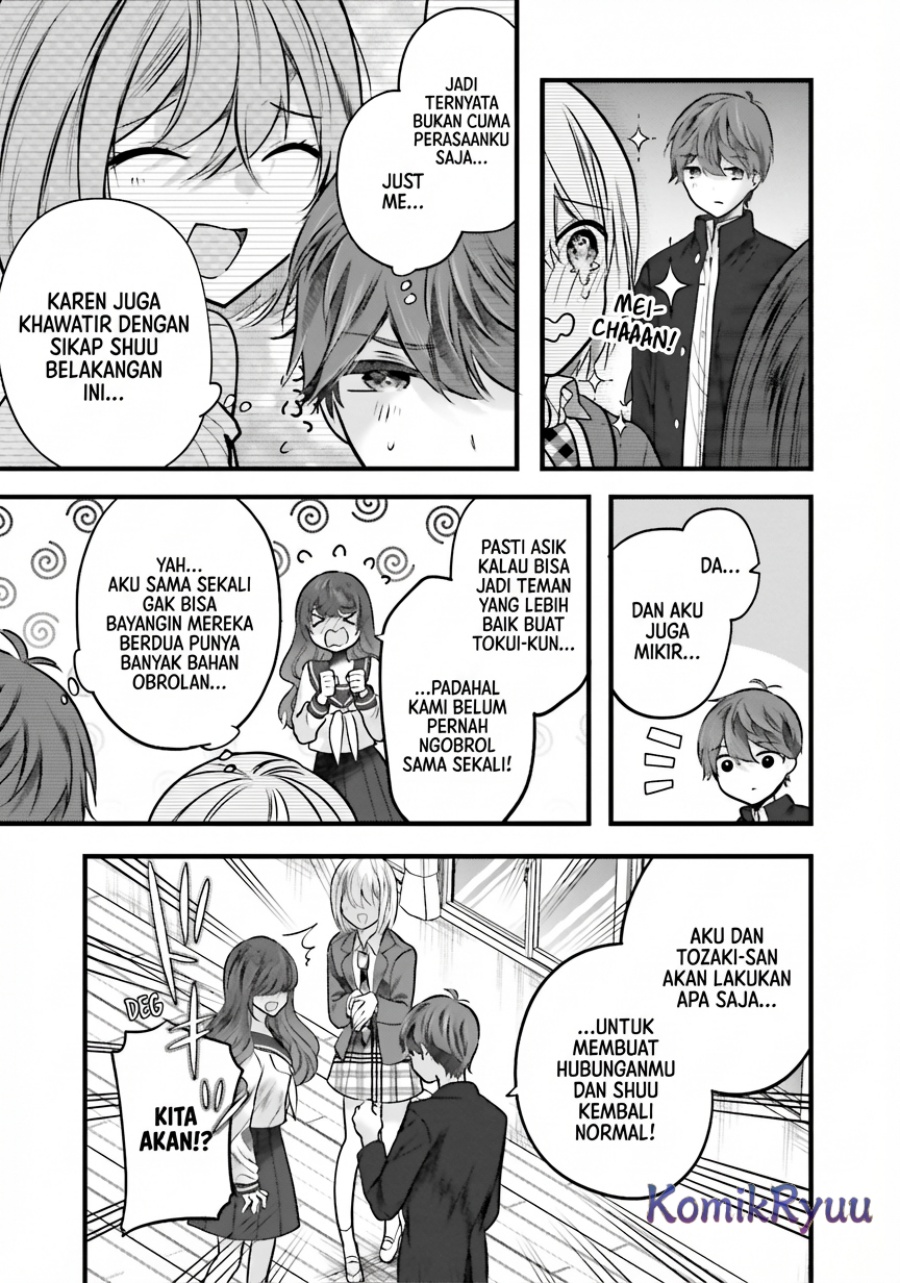 Tozaki-san wa Boku ni Dake Tsumetai Chapter 12 Bahasa Indonesia