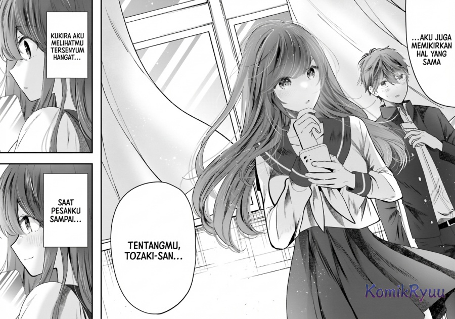 Tozaki-san wa Boku ni Dake Tsumetai Chapter 12 Bahasa Indonesia
