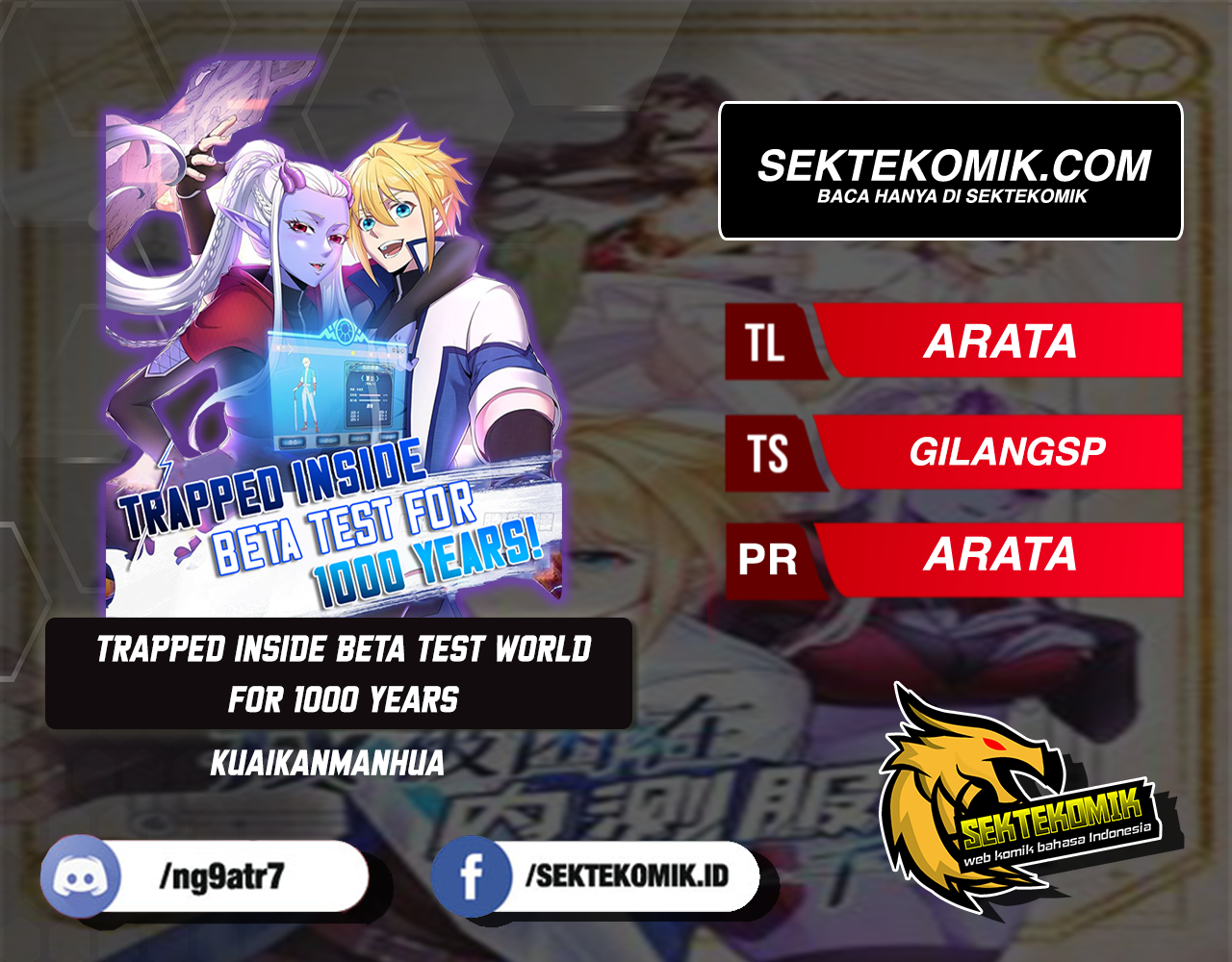 Trapped Inside the Beta Test World for 1000 Years chapter 15