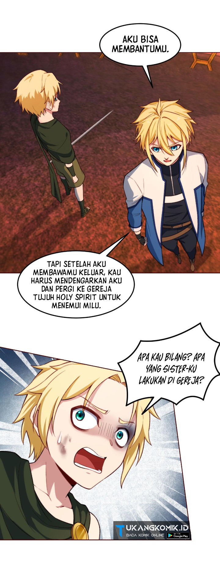 Trapped Inside the Beta Test World for 1000 Years Chapter 41 Bahasa Indonesia