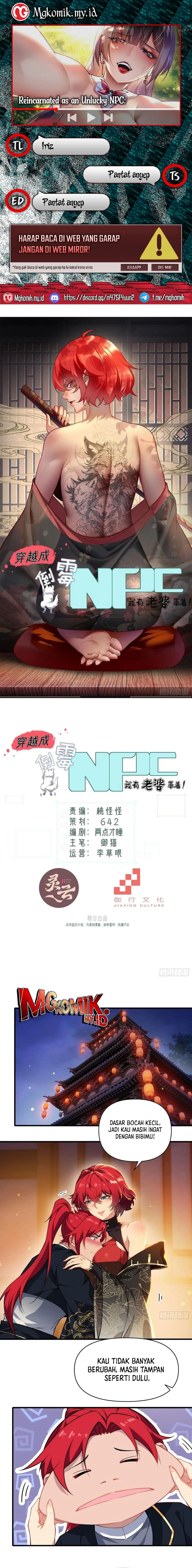 Traveling Through Time and Space to Become an Unlucky NPC: I Have a Wife to Protect Me Chapter 48 Bahasa Indonesia