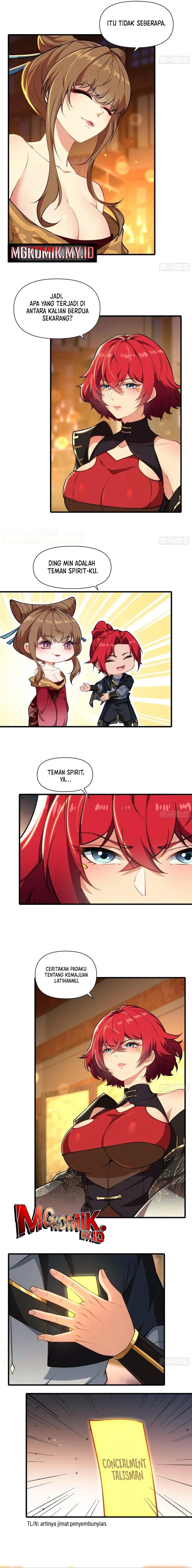 Traveling Through Time and Space to Become an Unlucky NPC: I Have a Wife to Protect Me Chapter 48 Bahasa Indonesia