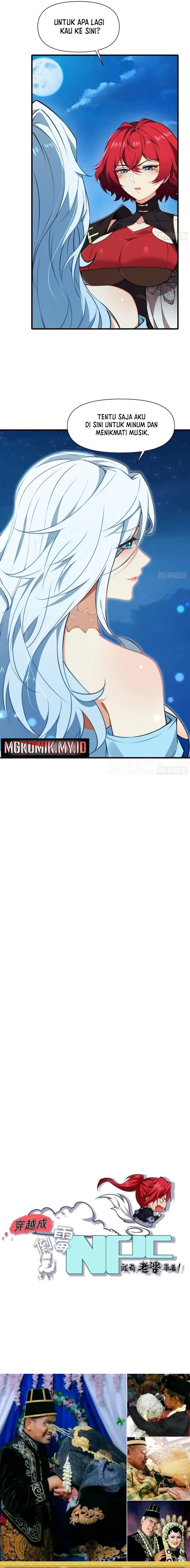 Traveling Through Time and Space to Become an Unlucky NPC: I Have a Wife to Protect Me Chapter 48 Bahasa Indonesia