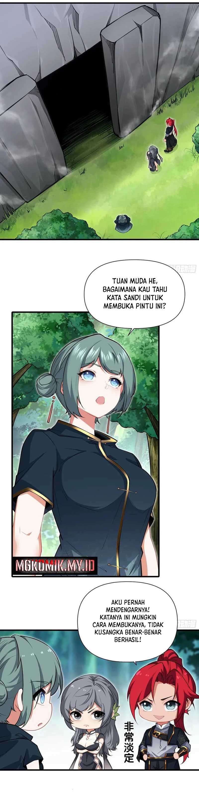 Traveling Through Time and Space to Become an Unlucky NPC: I Have a Wife to Protect Me Chapter 63 Bahasa Indonesia