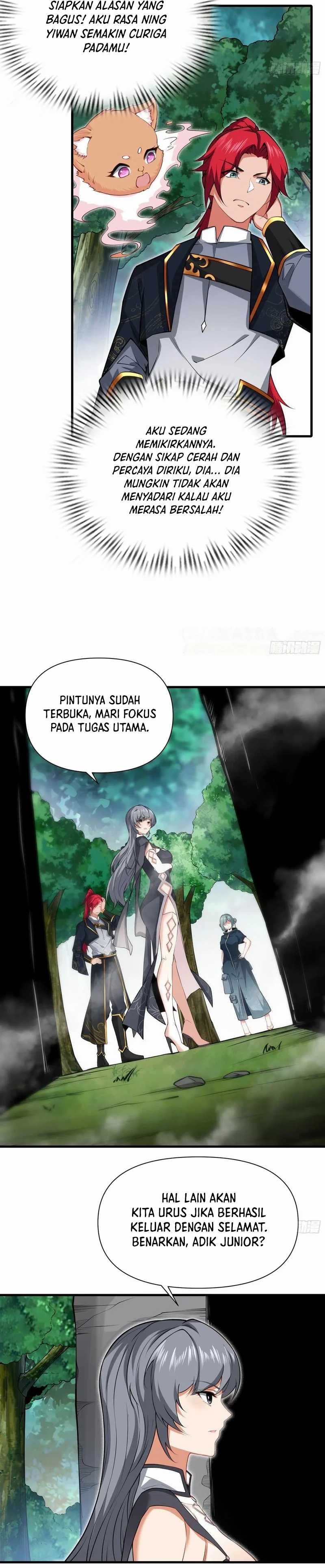 Traveling Through Time and Space to Become an Unlucky NPC: I Have a Wife to Protect Me Chapter 63 Bahasa Indonesia