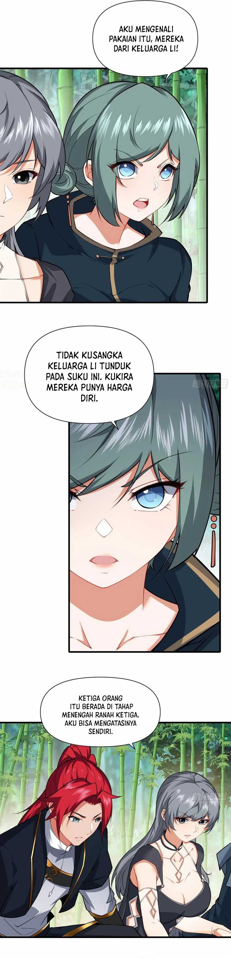 Traveling Through Time and Space to Become an Unlucky NPC: I Have a Wife to Protect Me Chapter 63 Bahasa Indonesia