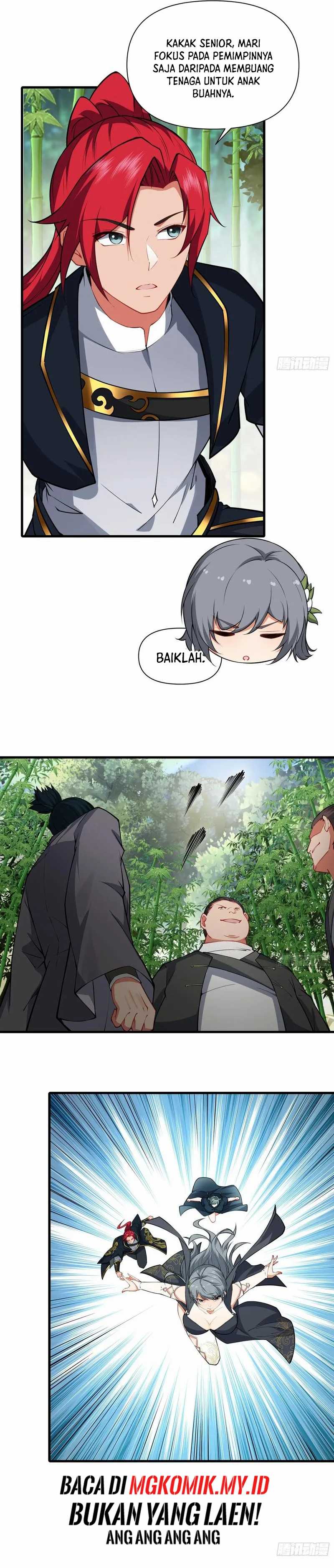 Traveling Through Time and Space to Become an Unlucky NPC: I Have a Wife to Protect Me Chapter 63 Bahasa Indonesia