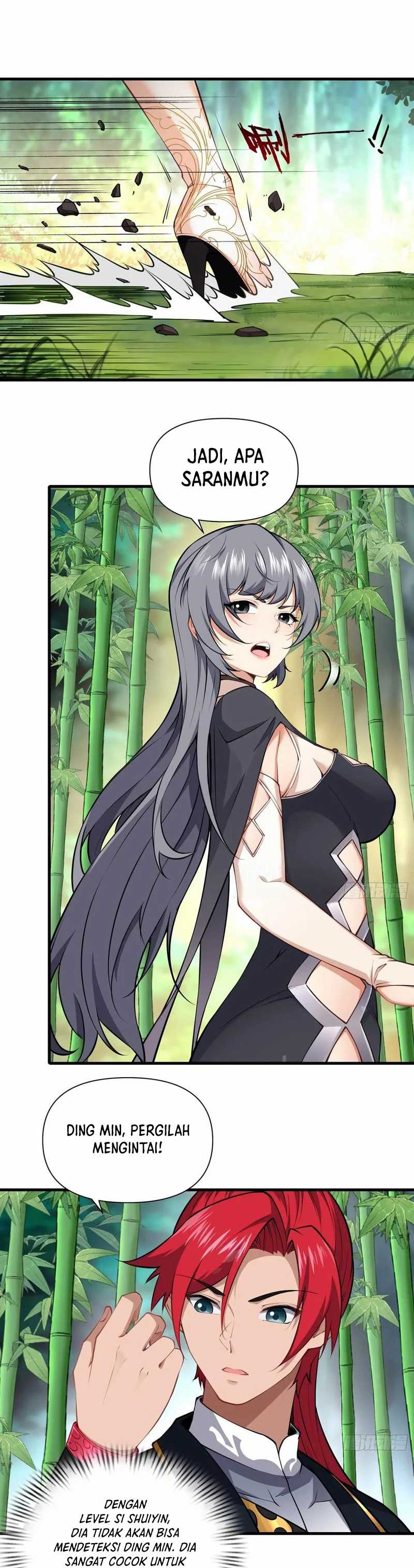 Traveling Through Time and Space to Become an Unlucky NPC: I Have a Wife to Protect Me Chapter 63 Bahasa Indonesia