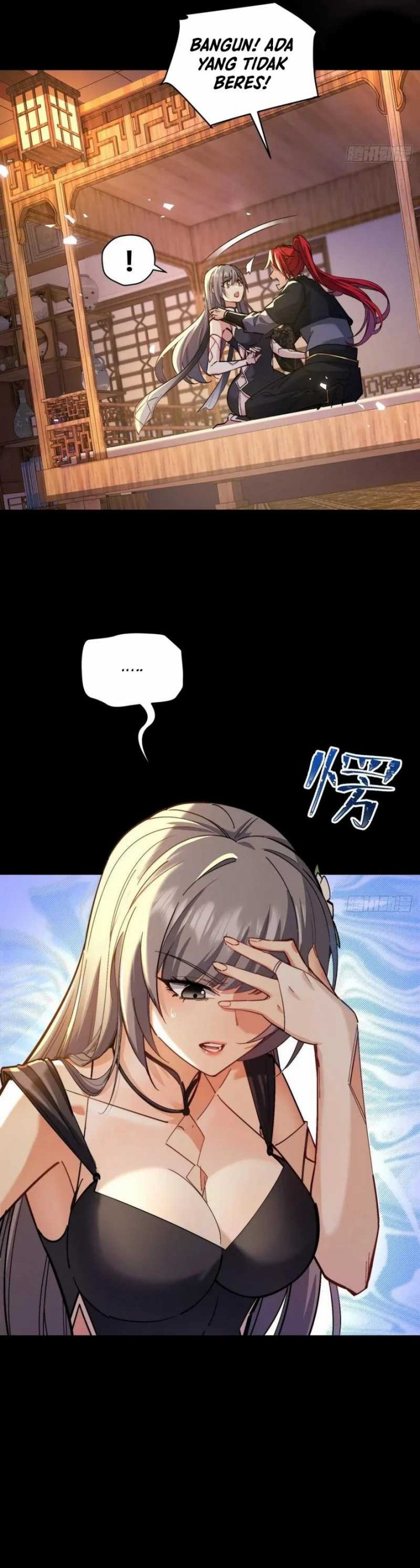 Traveling Through Time and Space to Become an Unlucky NPC: I Have a Wife to Protect Me Chapter 104 Bahasa Indonesia