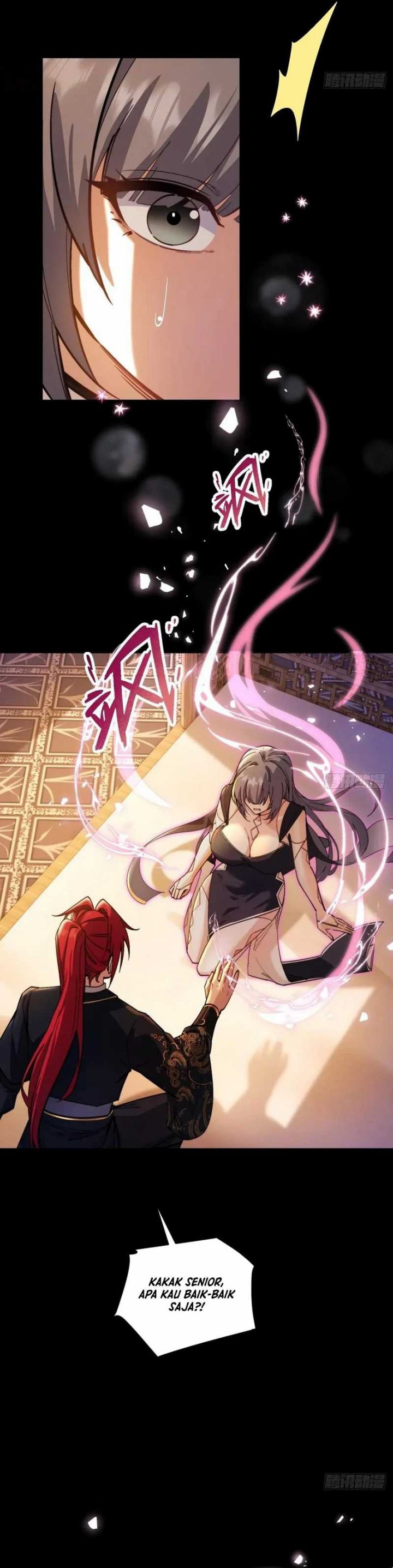 Traveling Through Time and Space to Become an Unlucky NPC: I Have a Wife to Protect Me Chapter 104 Bahasa Indonesia