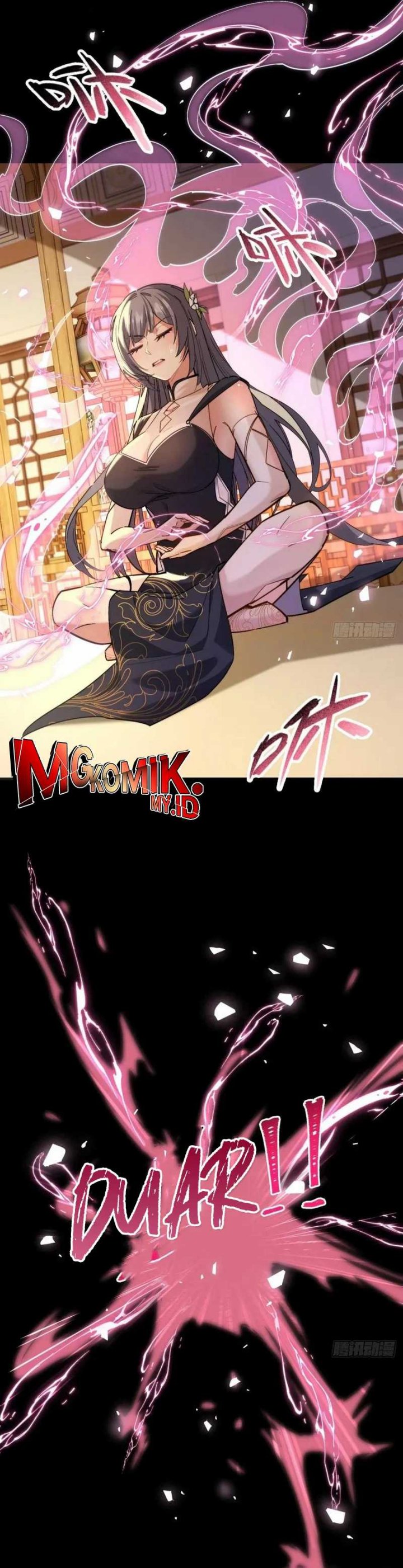 Traveling Through Time and Space to Become an Unlucky NPC: I Have a Wife to Protect Me Chapter 104 Bahasa Indonesia