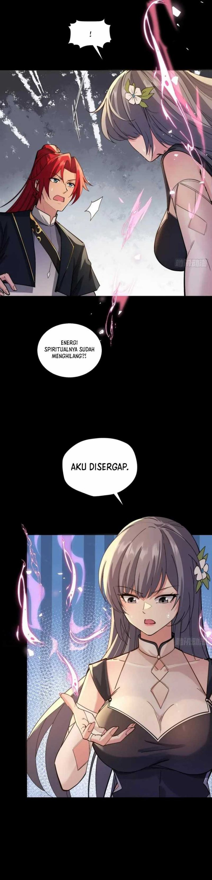 Traveling Through Time and Space to Become an Unlucky NPC: I Have a Wife to Protect Me Chapter 104 Bahasa Indonesia