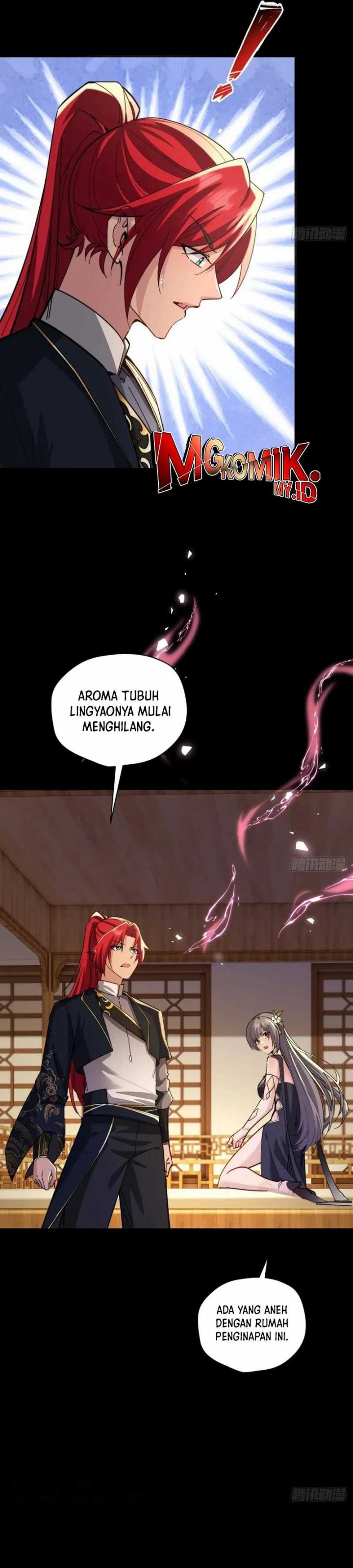 Traveling Through Time and Space to Become an Unlucky NPC: I Have a Wife to Protect Me Chapter 104 Bahasa Indonesia