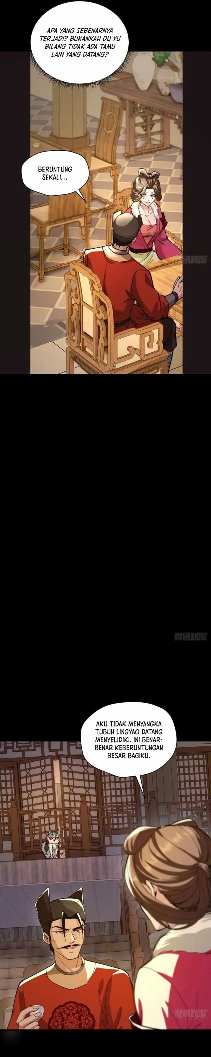 Traveling Through Time and Space to Become an Unlucky NPC: I Have a Wife to Protect Me Chapter 104 Bahasa Indonesia