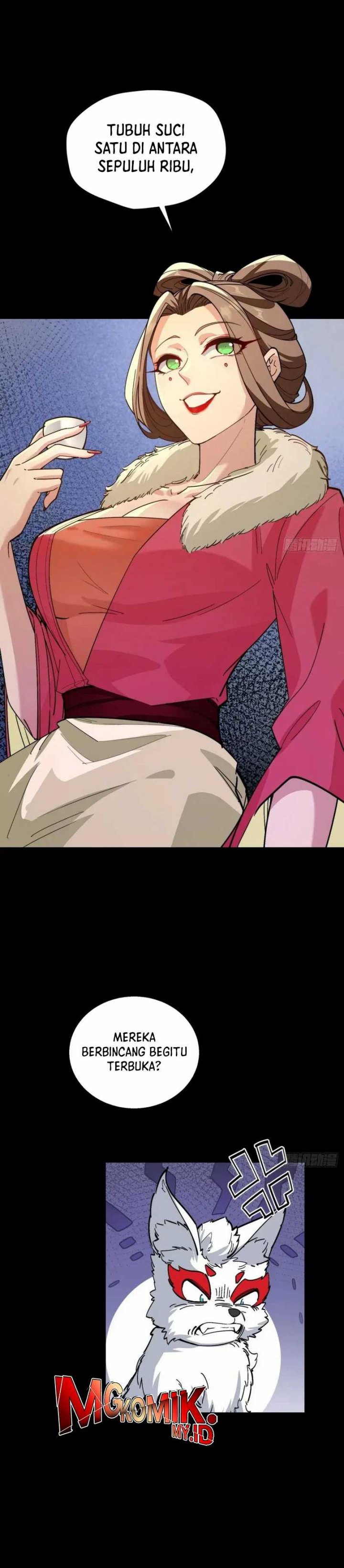 Traveling Through Time and Space to Become an Unlucky NPC: I Have a Wife to Protect Me Chapter 104 Bahasa Indonesia