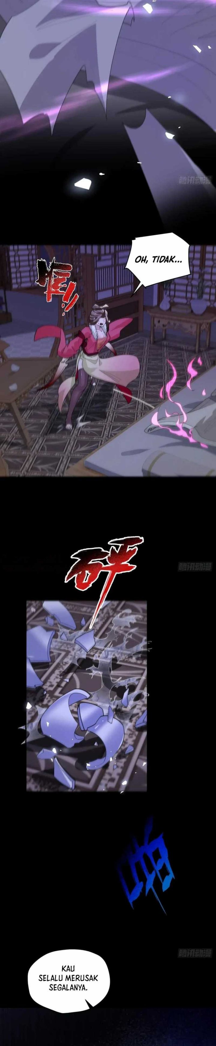 Traveling Through Time and Space to Become an Unlucky NPC: I Have a Wife to Protect Me Chapter 104 Bahasa Indonesia