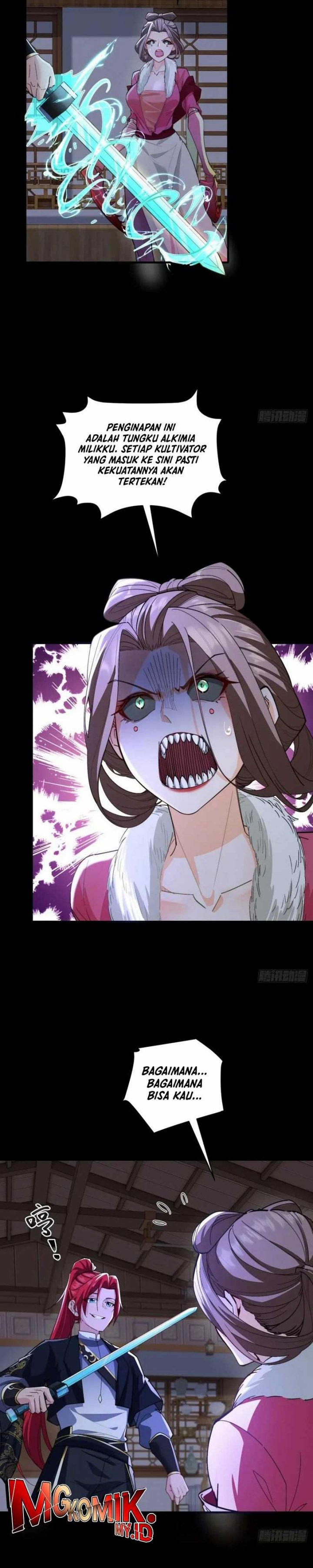 Traveling Through Time and Space to Become an Unlucky NPC: I Have a Wife to Protect Me Chapter 104 Bahasa Indonesia