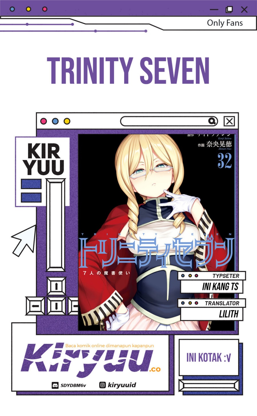 Trinity Seven Chapter 147 Bahasa Indonesia