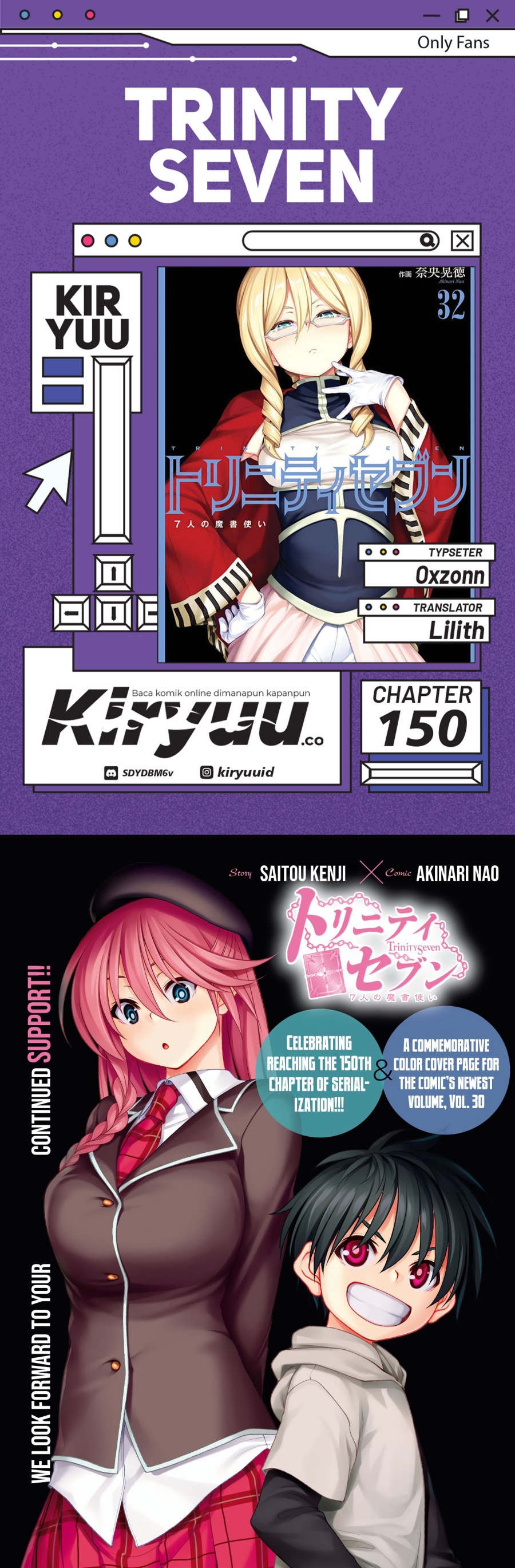 Dilarang COPAS - situs resmi www.mangacanblog.com - Komik trinity seven 150 - chapter 150 151 Indonesia trinity seven 150 - chapter 150 Terbaru 0|Baca Manga Komik Indonesia|Mangacan