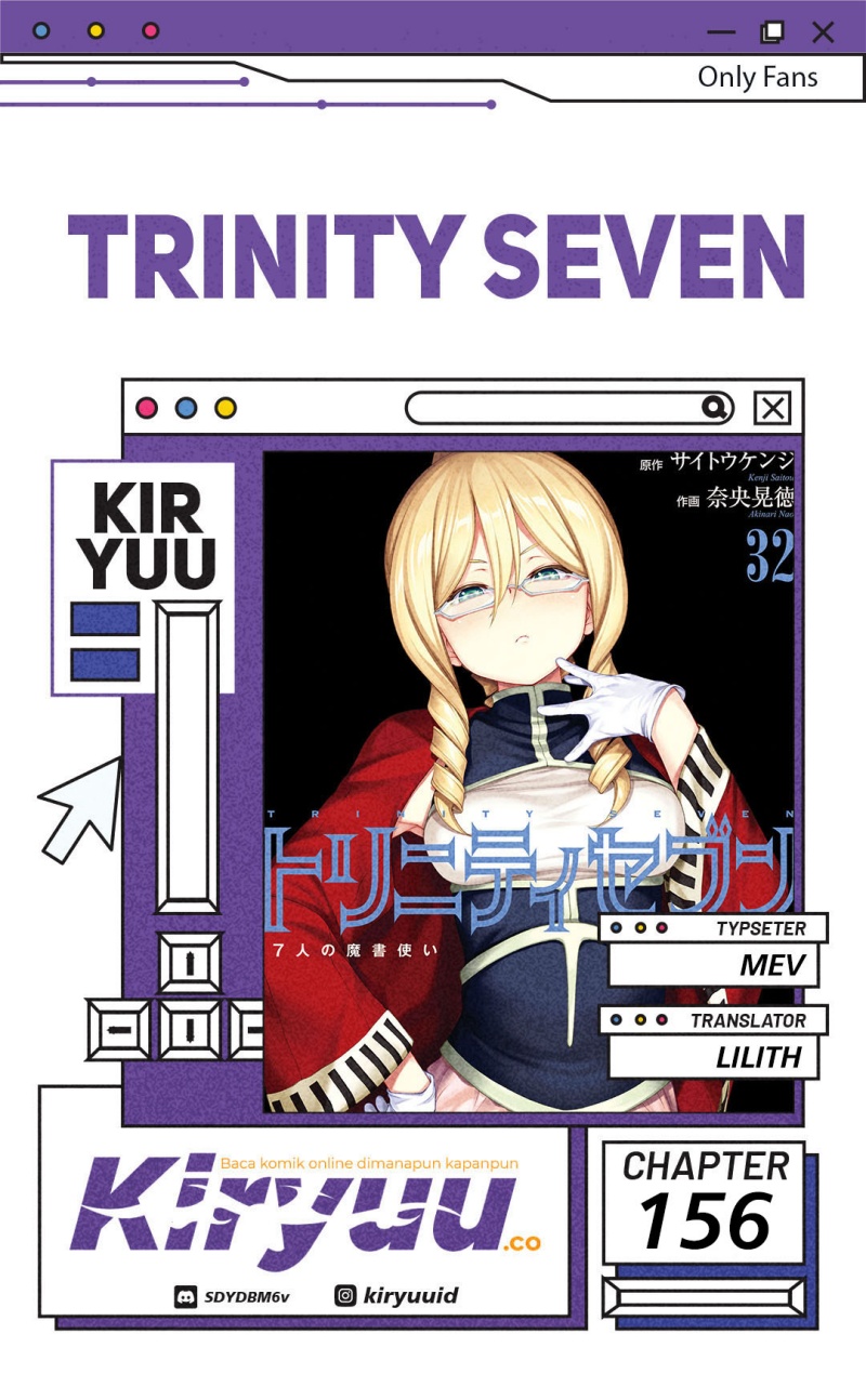 Trinity Seven chapter 156