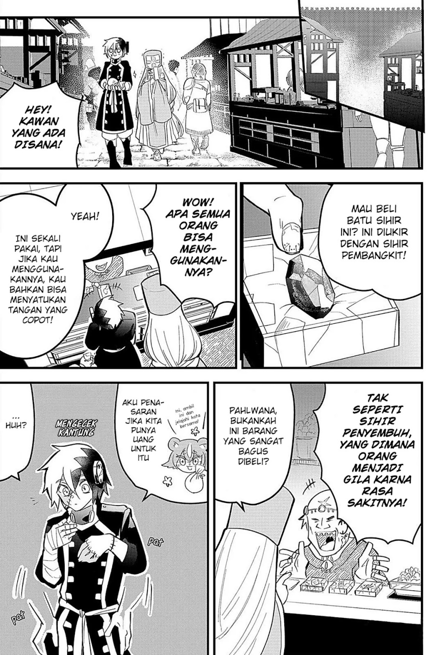 Tsugihagi Darake no Saikyou Yuusha Chapter 13 Bahasa Indonesia