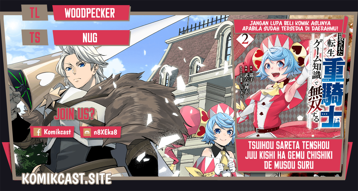 Tsuihou Sareta Tenshou Juu Kishi wa Game Chishiki de Musou Suru chapter 37