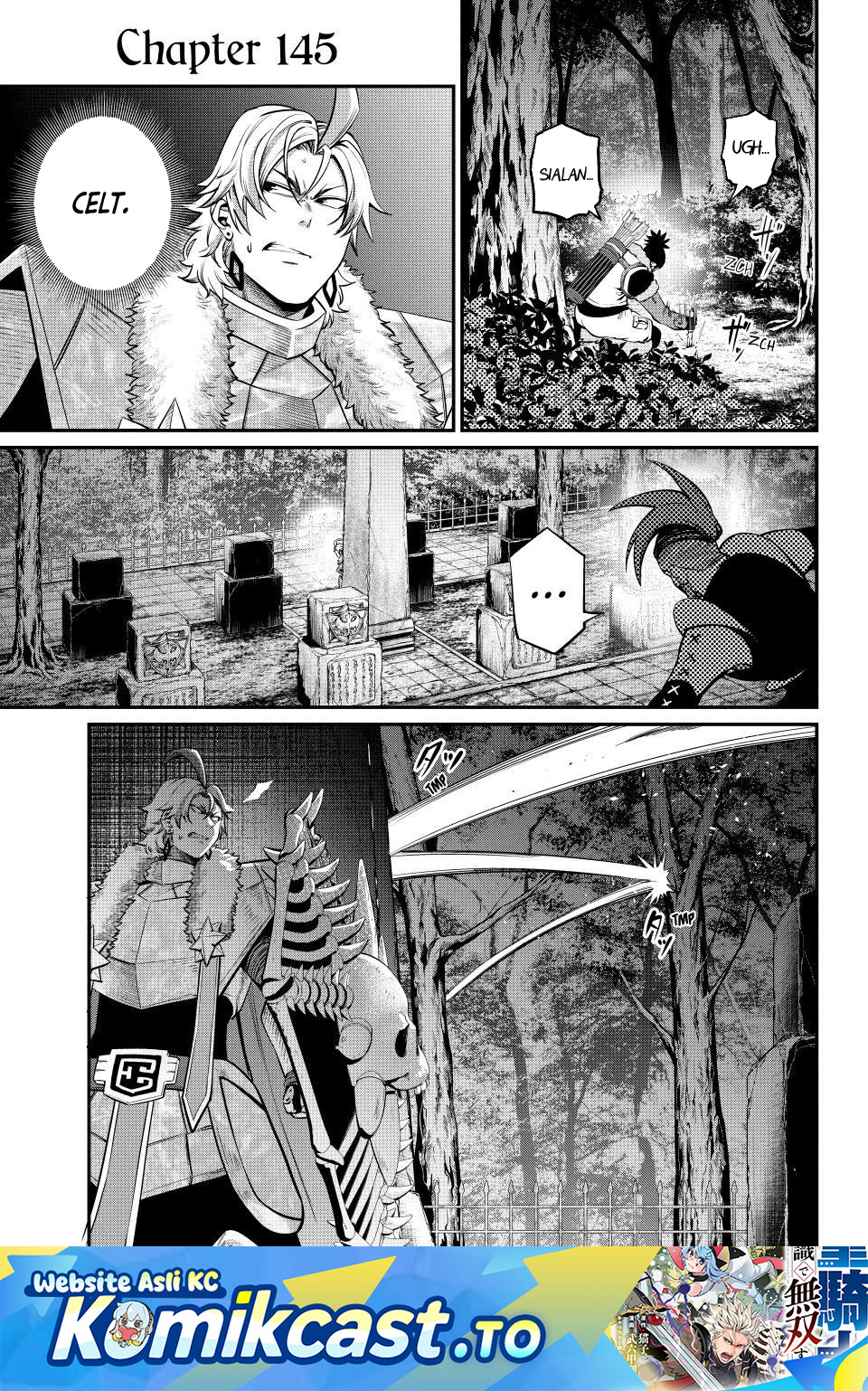 Tsuihou Sareta Tenshou Juu Kishi wa Game Chishiki de Musou Suru Chapter 145 Bahasa Indonesia