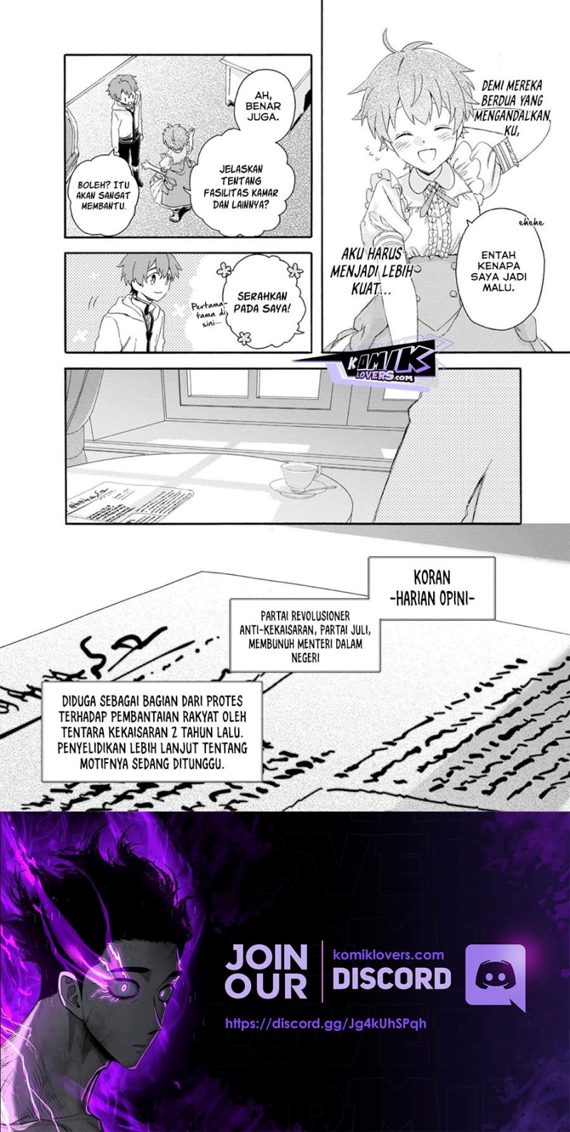 Tsuihou Sareta Bannou Mahou Kenshi wa, Koujou Denka no Shishou Tonaru Chapter 03 Bahasa Indonesia