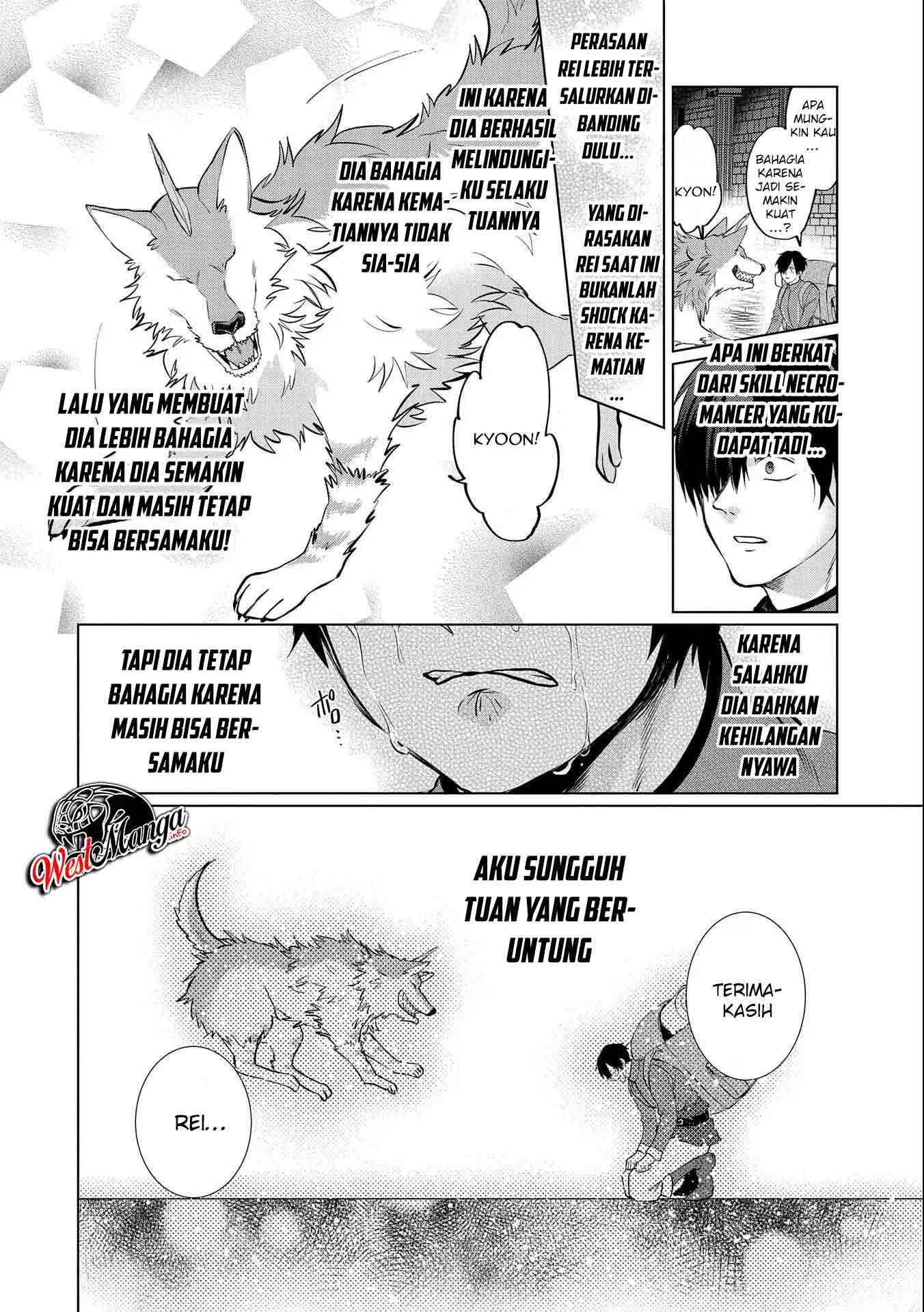 Tsuihou Sareta Onimotsu Tamer, Sekai Yuiitsu No Necromancer Ni Kakusei Suru: Ariamaru Sono Chikara D Chapter 03.1 Bahasa Indonesia