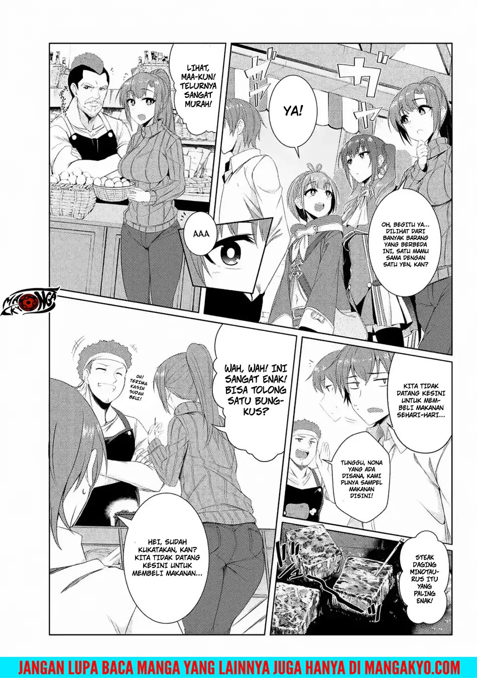 Tsujou Kougeki ga Zentai Kougeki de 2-kai Kougeki no Okaasan wa Suki desu ka? Chapter 03.7 Bahasa Indonesia