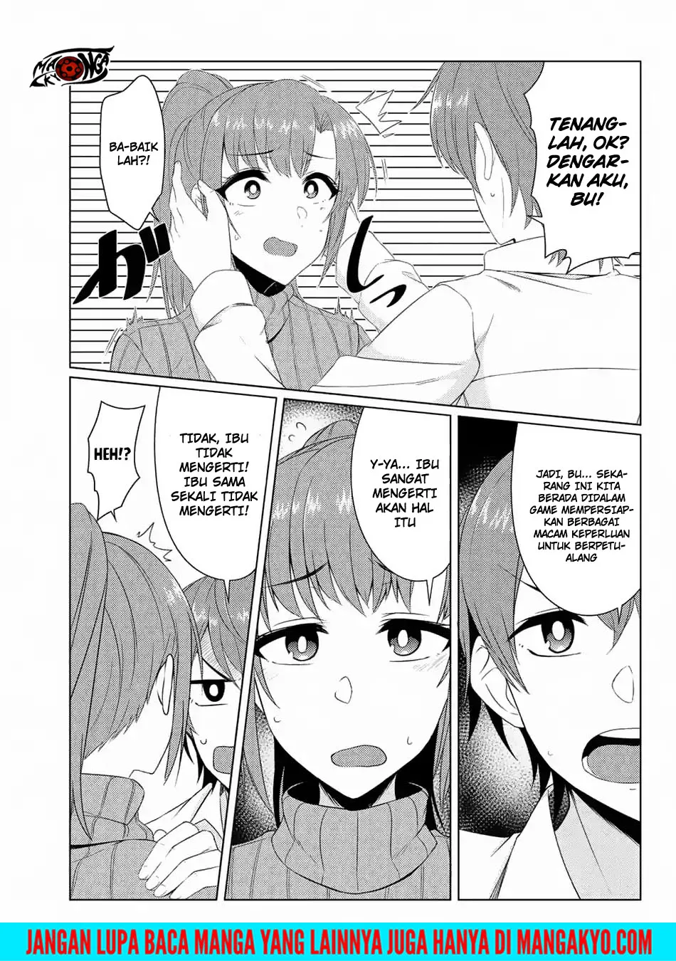 Tsujou Kougeki ga Zentai Kougeki de 2-kai Kougeki no Okaasan wa Suki desu ka? Chapter 03.7 Bahasa Indonesia