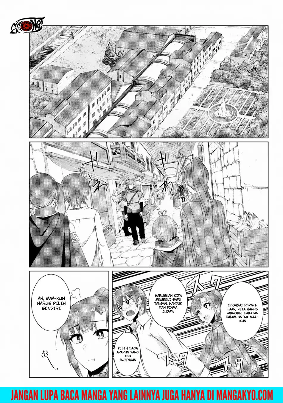 Tsujou Kougeki ga Zentai Kougeki de 2-kai Kougeki no Okaasan wa Suki desu ka? Chapter 03.7 Bahasa Indonesia
