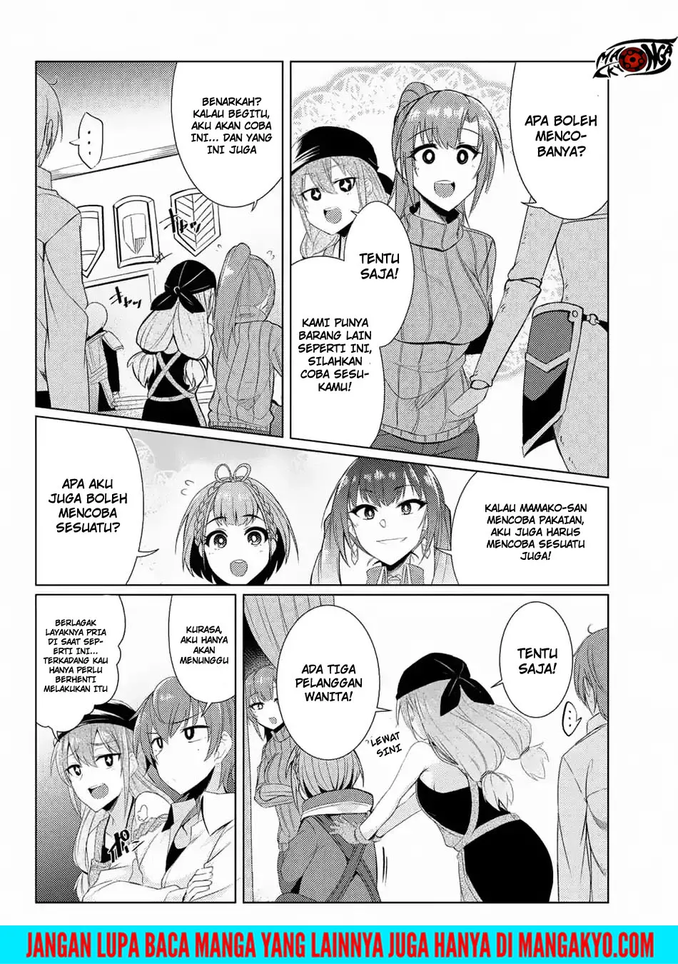 Tsujou Kougeki ga Zentai Kougeki de 2-kai Kougeki no Okaasan wa Suki desu ka? Chapter 03.7 Bahasa Indonesia