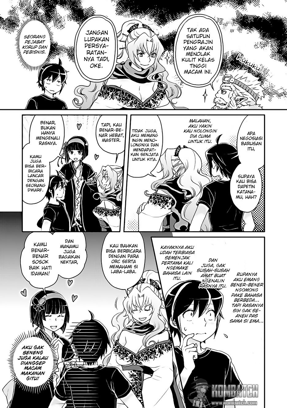 Tsuki ga Michibiku Isekai Douchuu chapter 8