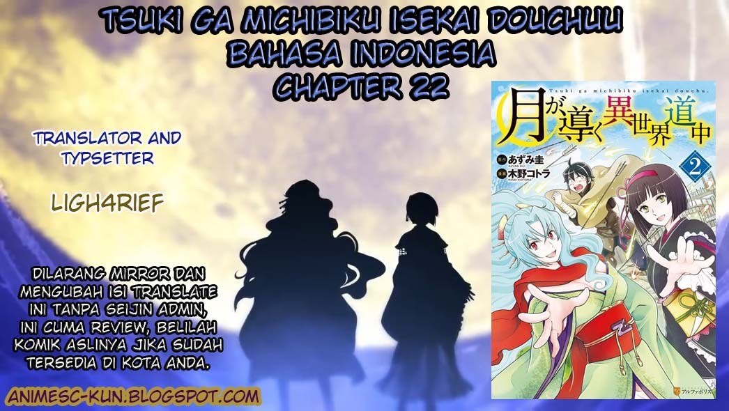 Tsuki ga Michibiku Isekai Douchuu Chapter 22 Bahasa Indonesia