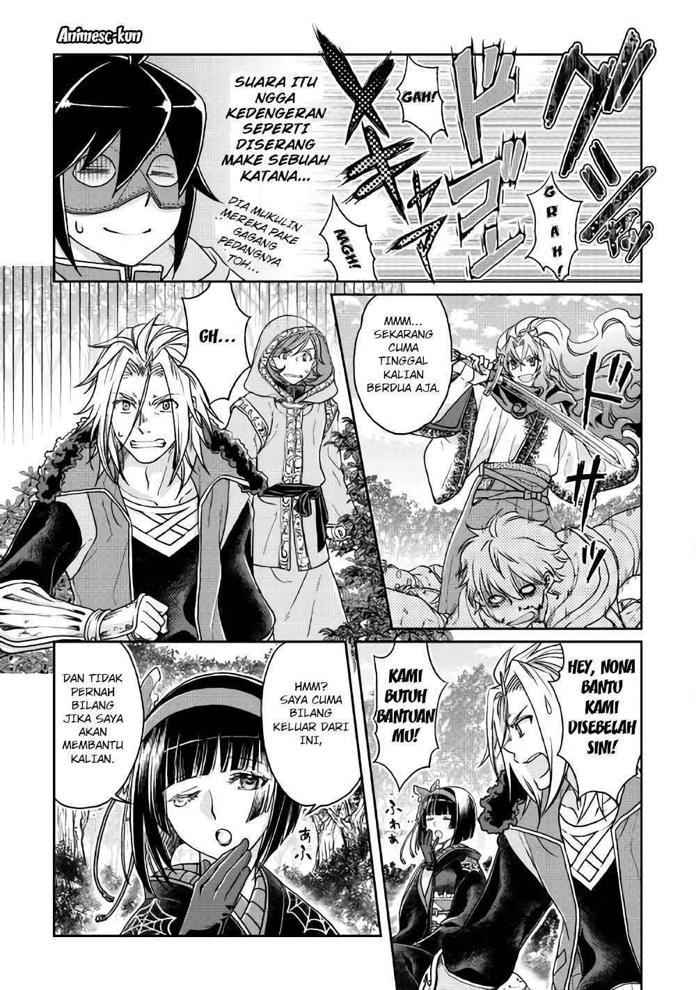 Tsuki ga Michibiku Isekai Douchuu Chapter 25 Bahasa Indonesia