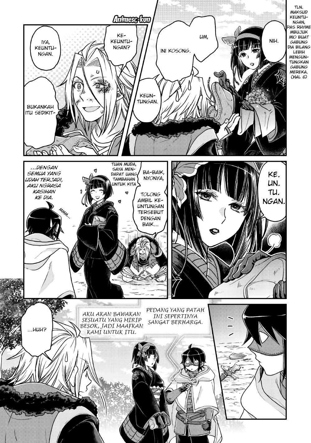 Tsuki ga Michibiku Isekai Douchuu Chapter 25 Bahasa Indonesia