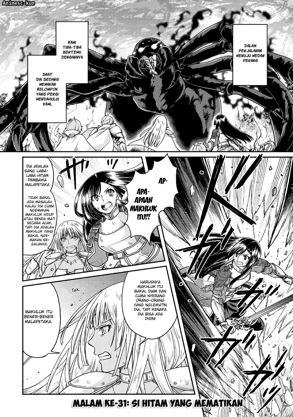 Tsuki ga Michibiku Isekai Douchuu chapter 31