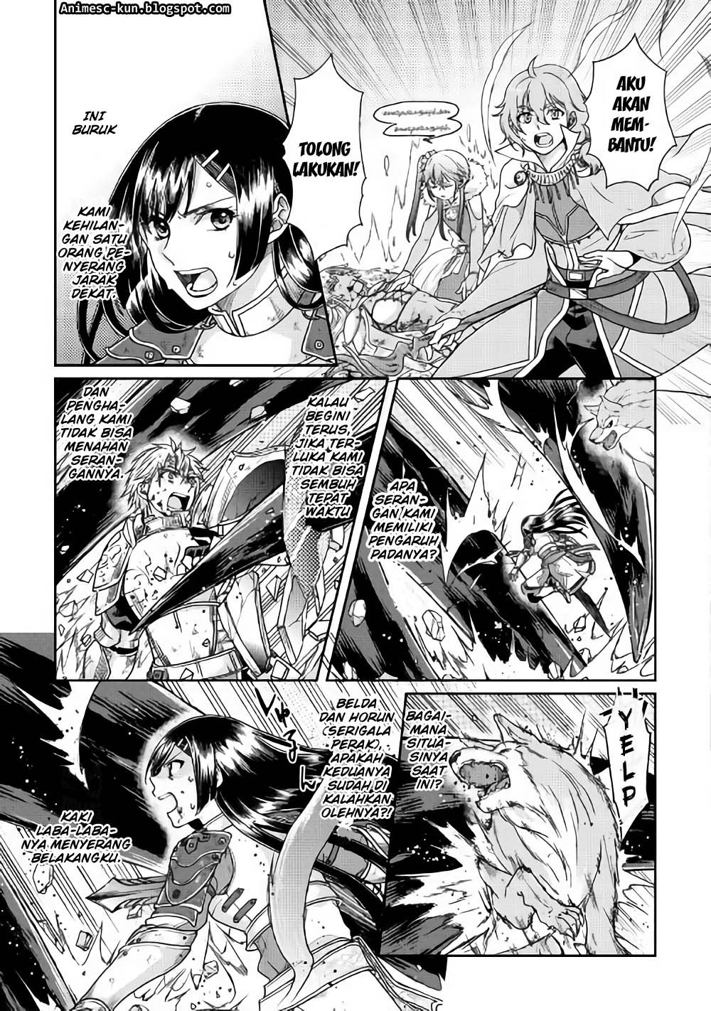 Tsuki ga Michibiku Isekai Douchuu chapter 31