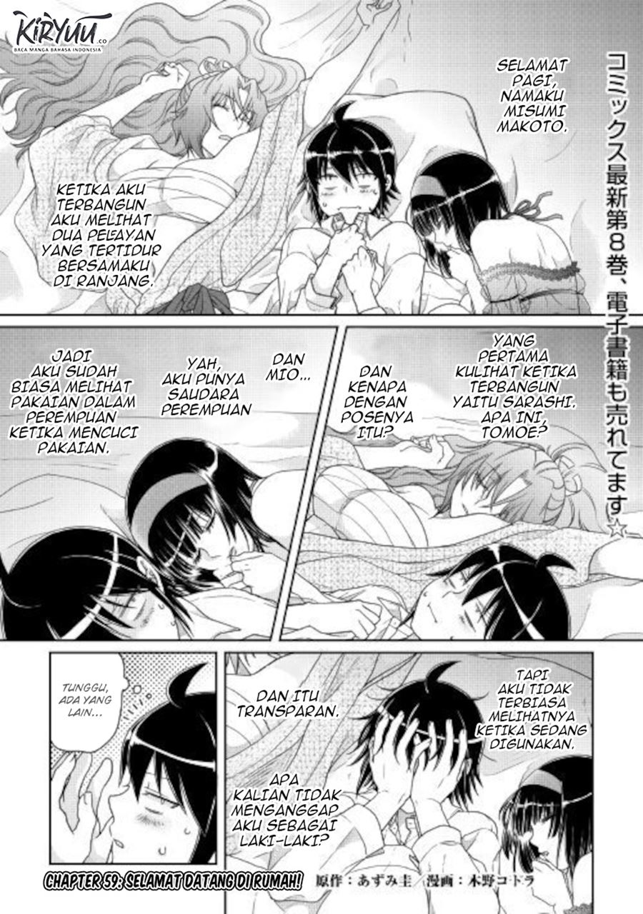 Tsuki ga Michibiku Isekai Douchuu chapter 59