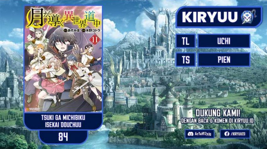 Tsuki ga Michibiku Isekai Douchuu Chapter 84 Bahasa Indonesia